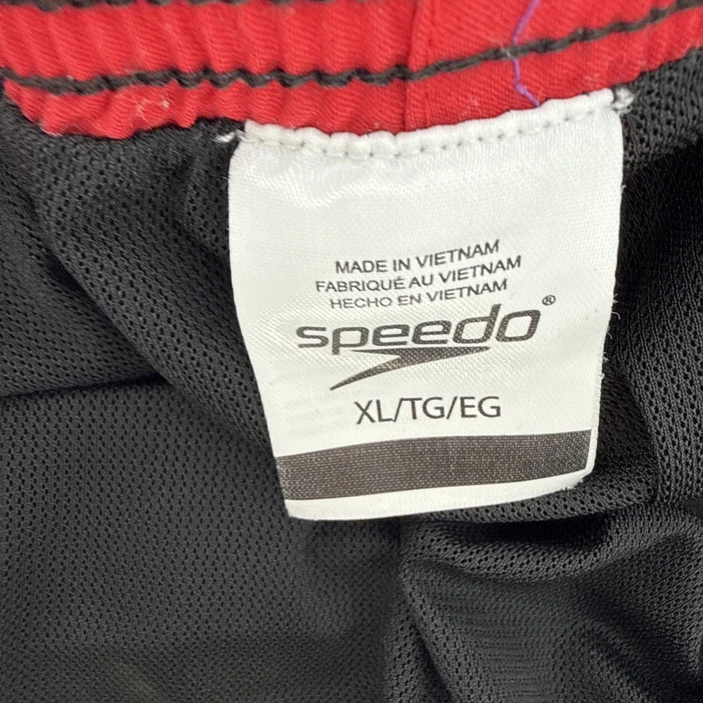 Speedo Mens Black Swin Board Shorts Size XL